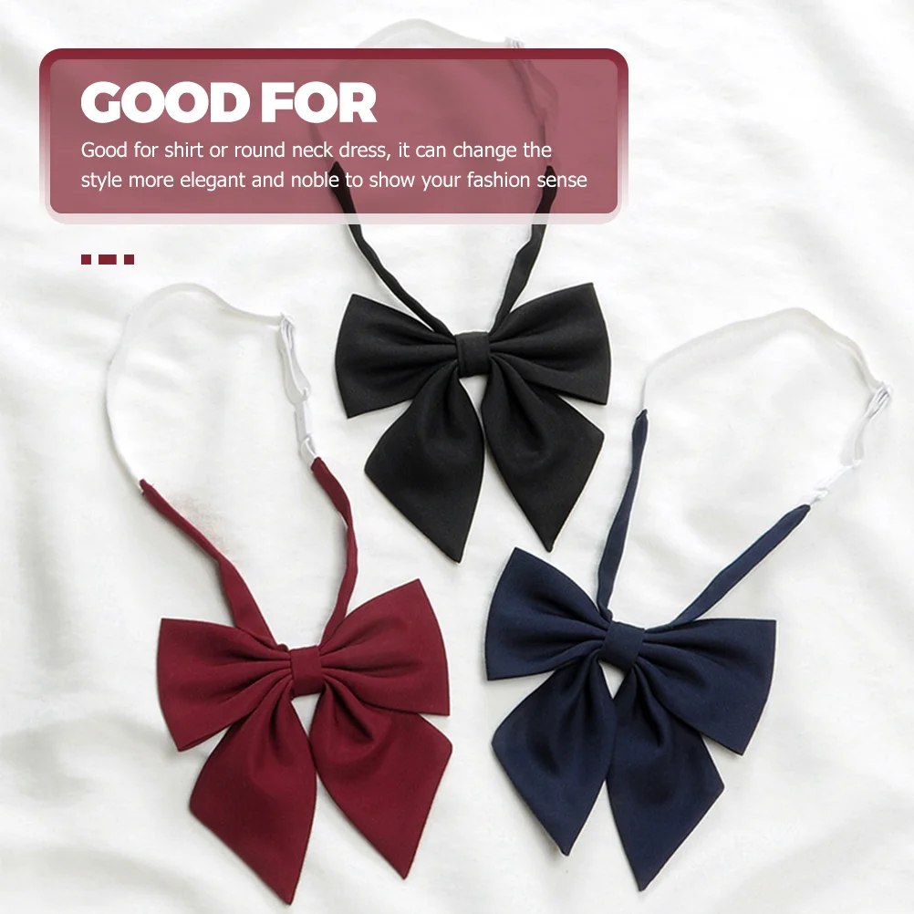 1pc For Women Adjustable Adjustable Tie Pre-Tied Bow Bow Ties For Women Knot Party Wedding Prom Decoration Accessories