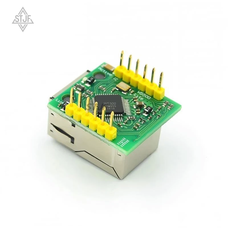 Elettrónica inteligente USR-ES1 W5500 Chip Nuovo modulo TCP/IP convertidor SPI a LAN/Ethernet microcontrolador IP 51/STM32