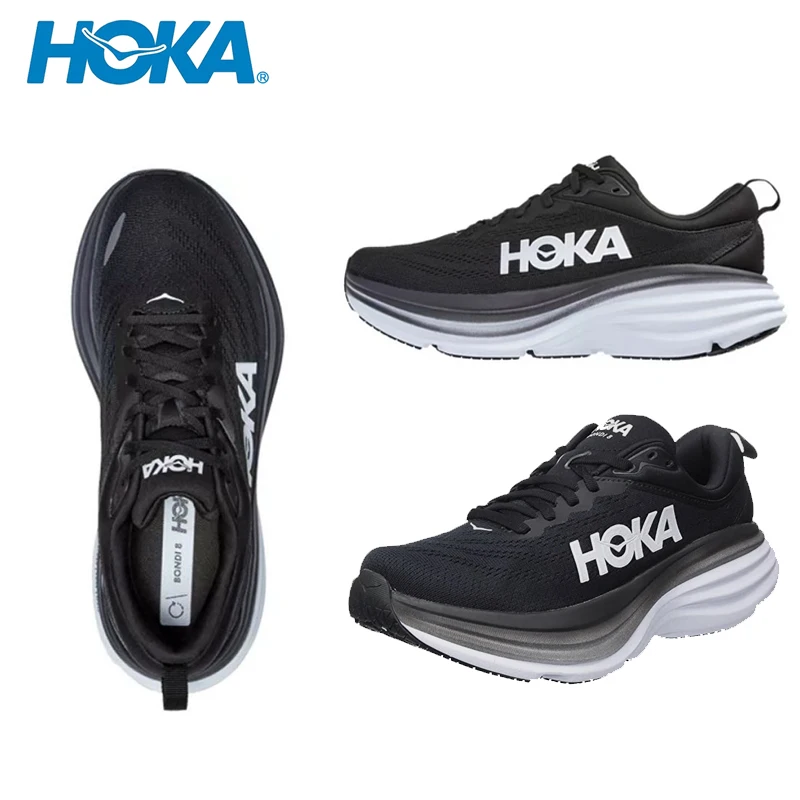 

Unisex Hoka One One Bondi 8 Sport Running Shoes Cushioning Road Runs Shoes Men Sport Shoes Outdoor Sneaker Women