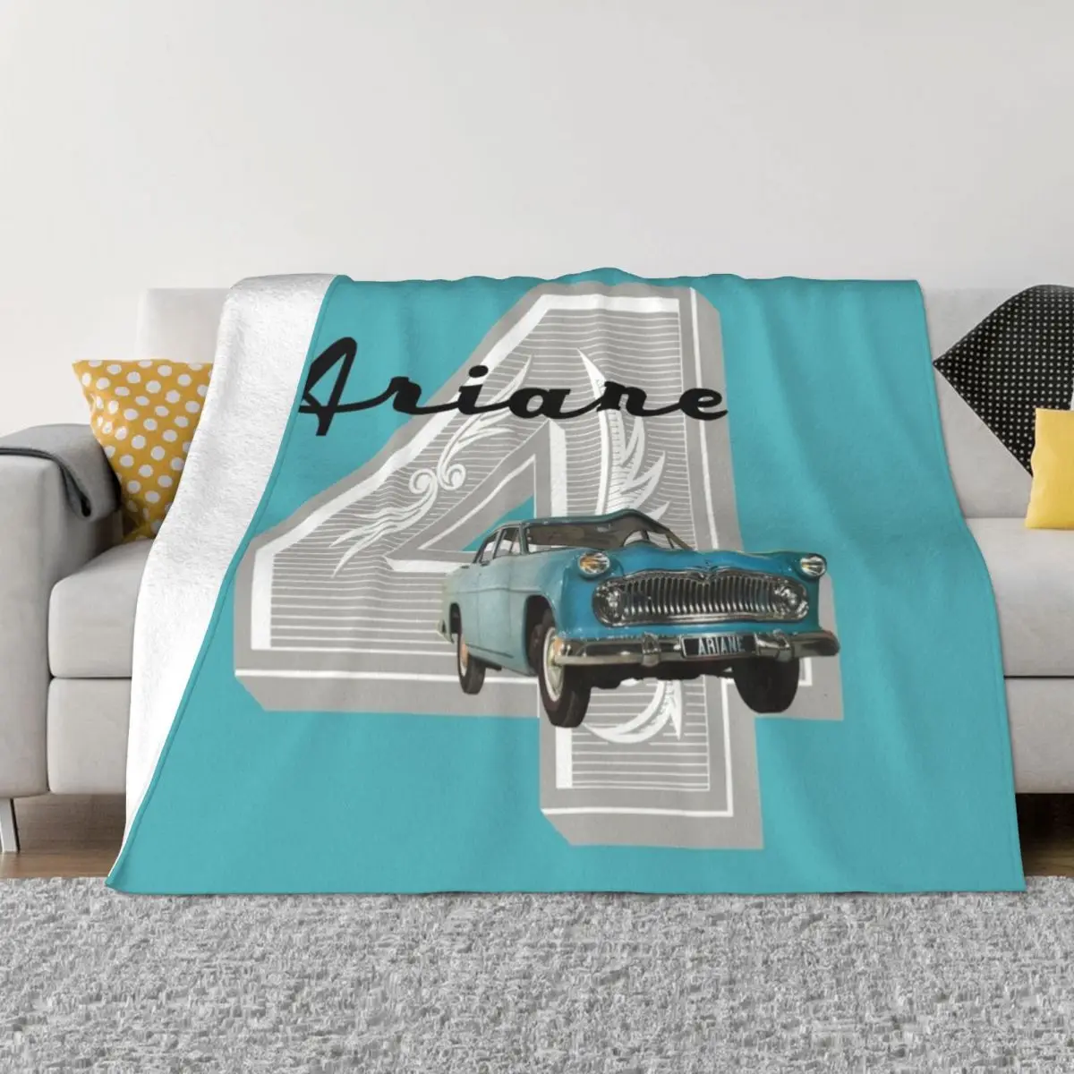 SIMCA ARIANE Throw Blanket Giant Sofa Blanket decorative blanket