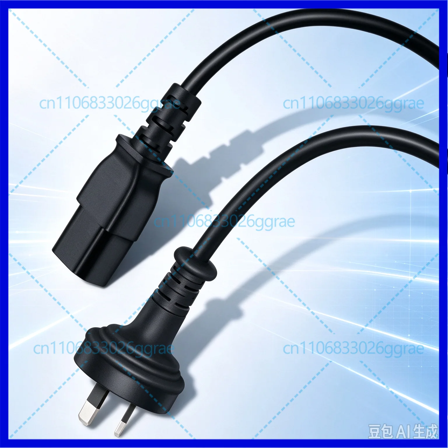 Parts for 0.75mm 3-Hole Power Cord For Server Computer Host