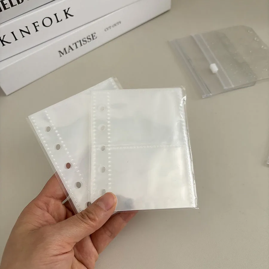 SKYSONIC 9 ชิ้น/แพ็ค M5 อุปกรณ์, กระเป๋าใส่การ์ด, ชุดที่แตกต่างกัน Binder Holder, 10 ชิ้นแขน, Bling กระเป๋า