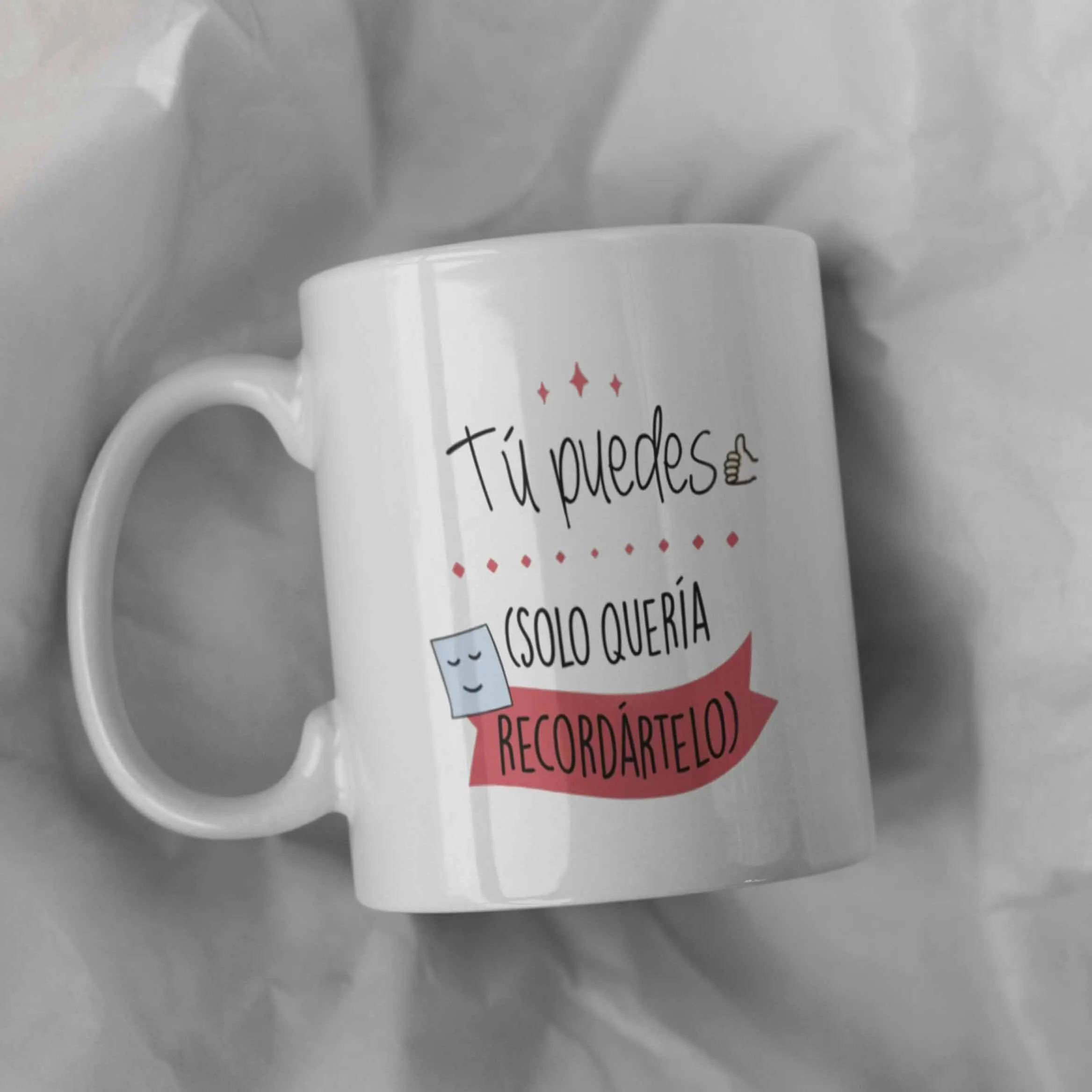 1 11 oz Spanish Motivational Ceramic Mug 