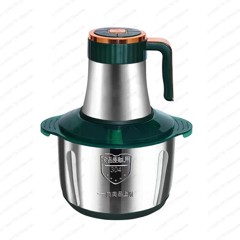 

Household Practical Meat Grinder Stainless Steel Electric Multifunctional Cooker Grinding Vegetables Grinding Meat and Stuffin