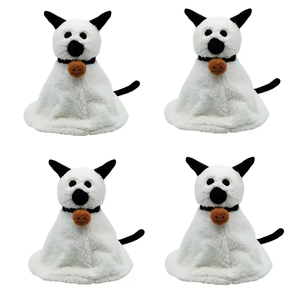 

Gus the Ghost с тыквой, плюшевые игрушки, собака, кошка, летучая мышь, мягкие куклы, плюшевые украшения на Хэллоуин, подушка Peluches, рождественские подарки