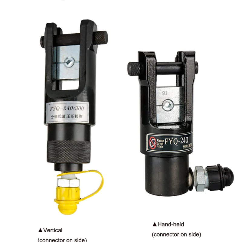 FYQ-300 12T Tang Crimping Pisah Plier Hidrolik Listrik Portabel 300/400/630 Tang Crimping Terminal Hidung Tembaga-aluminium