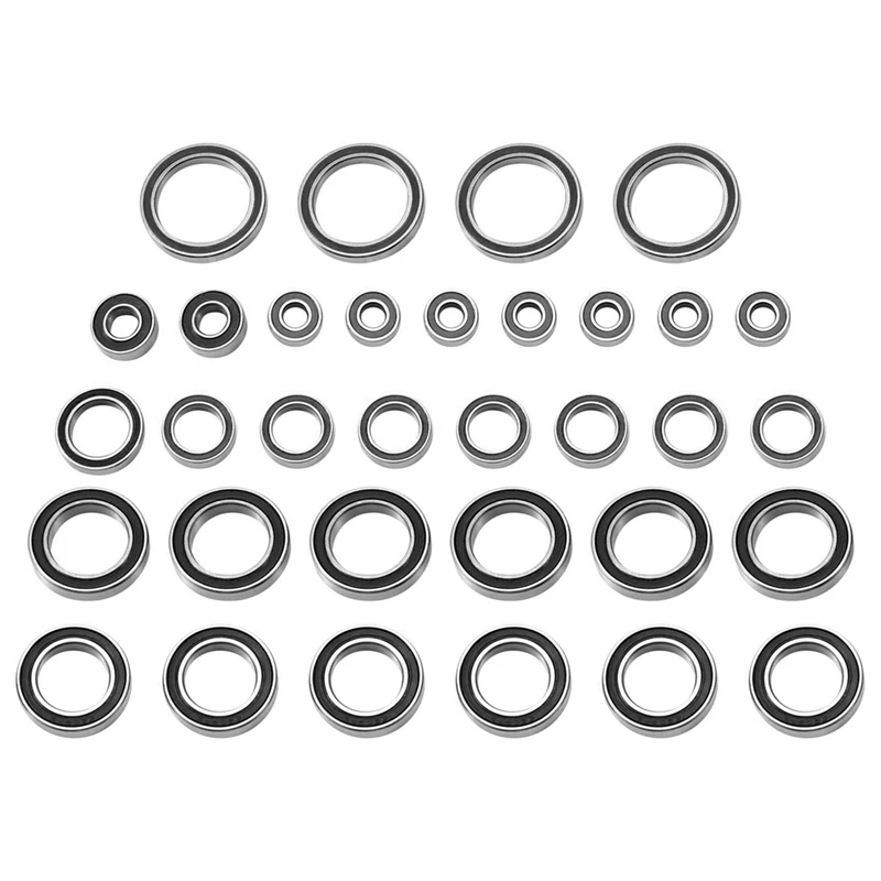 Ball Bearing Black Ball Bearing For 1/5 Traxxas X-Maxx XMAXX 8S RC Car Upgrade Parts Accessories