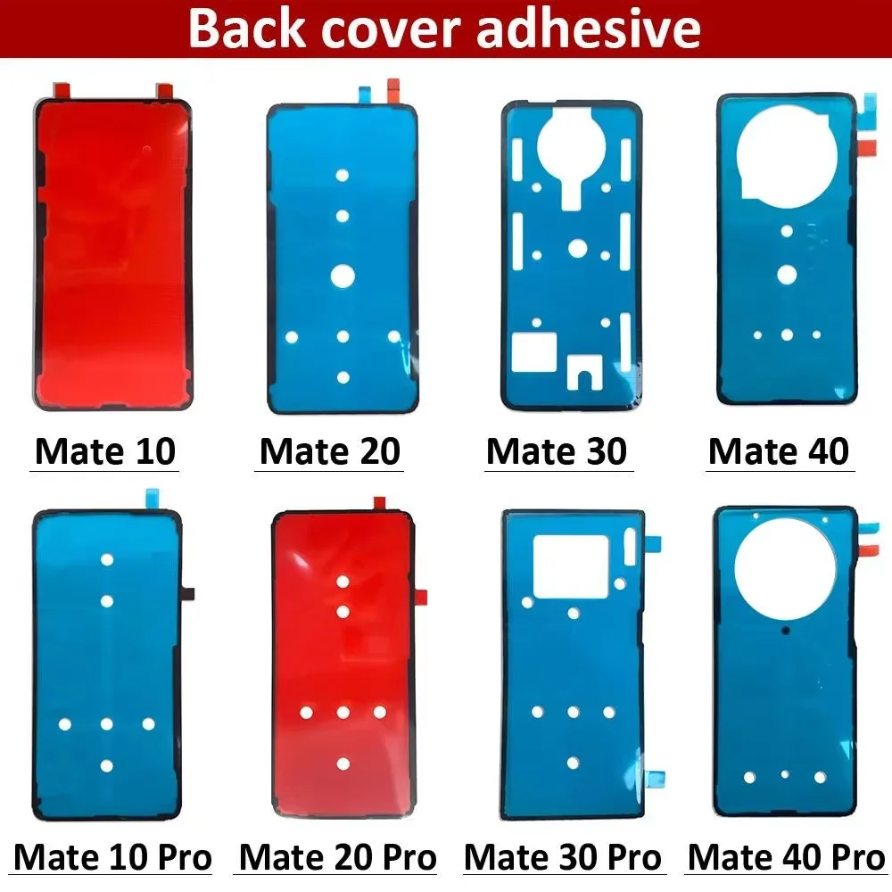 

Battery Cover Tape Waterproof For Huawei Mate 10 20 20X 30 40 Pro 4G 5G Back Housing Adhesive Sticker