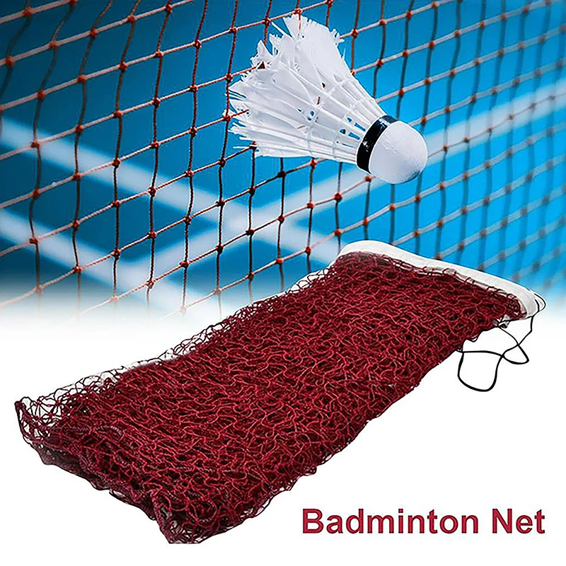 Red de bádminton portátil para práctica deportiva, recreación, actividades físicas, competición con red de pelota estándar, 1 ud.