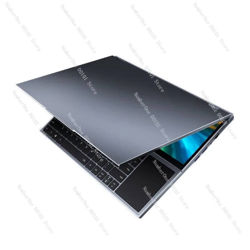 

Brand New Core i9 Dual-Screen Laptop, 8-Core High-Performance All-in-One for Office, Gaming, and E-Sports