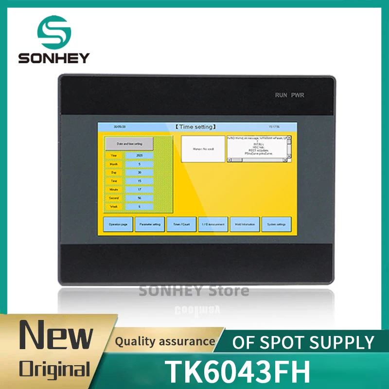 4.3 inch HMI TK6043FH Small compact 480*272 resolution color HMI touch screen industrial monitor CNC controller kit Coolmay