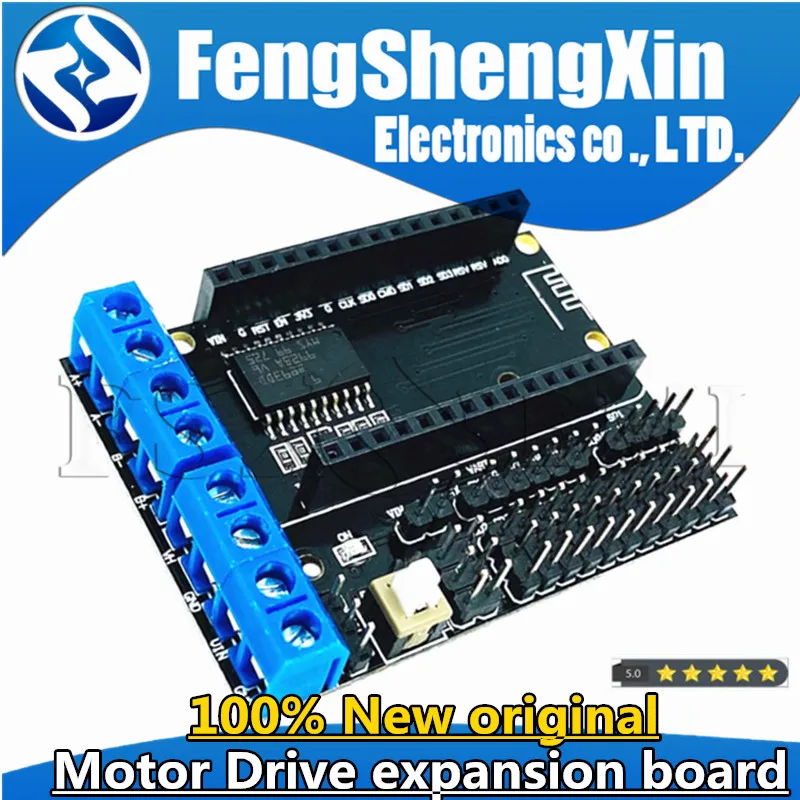 ESP8266 Module WiFi Motor Drive expansion board  L293D 12E  ESP12ELua Internet of things smart car