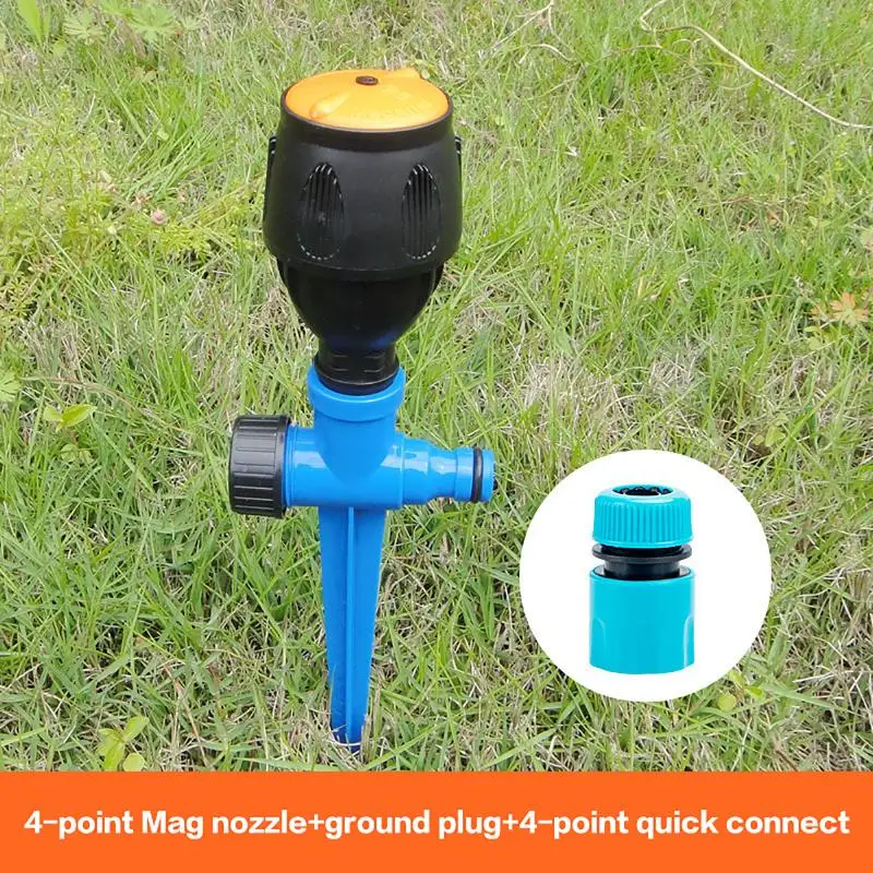 Automatic Rotating Sprinkler 360 Degree Garden Watering Nozzle For Gardening Lawns And Outdoor Plant Watering Vegetables Device