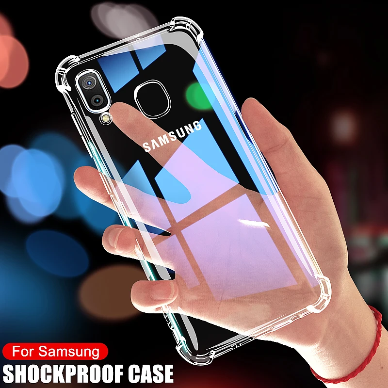 Luxury Shockproof Case For Samsung Galaxy A10 A20 A30 A40 A50 A60 A70 A80 A90 A01 A51 A71 M10 M20 M30 M40 A20E A30S Case Cover