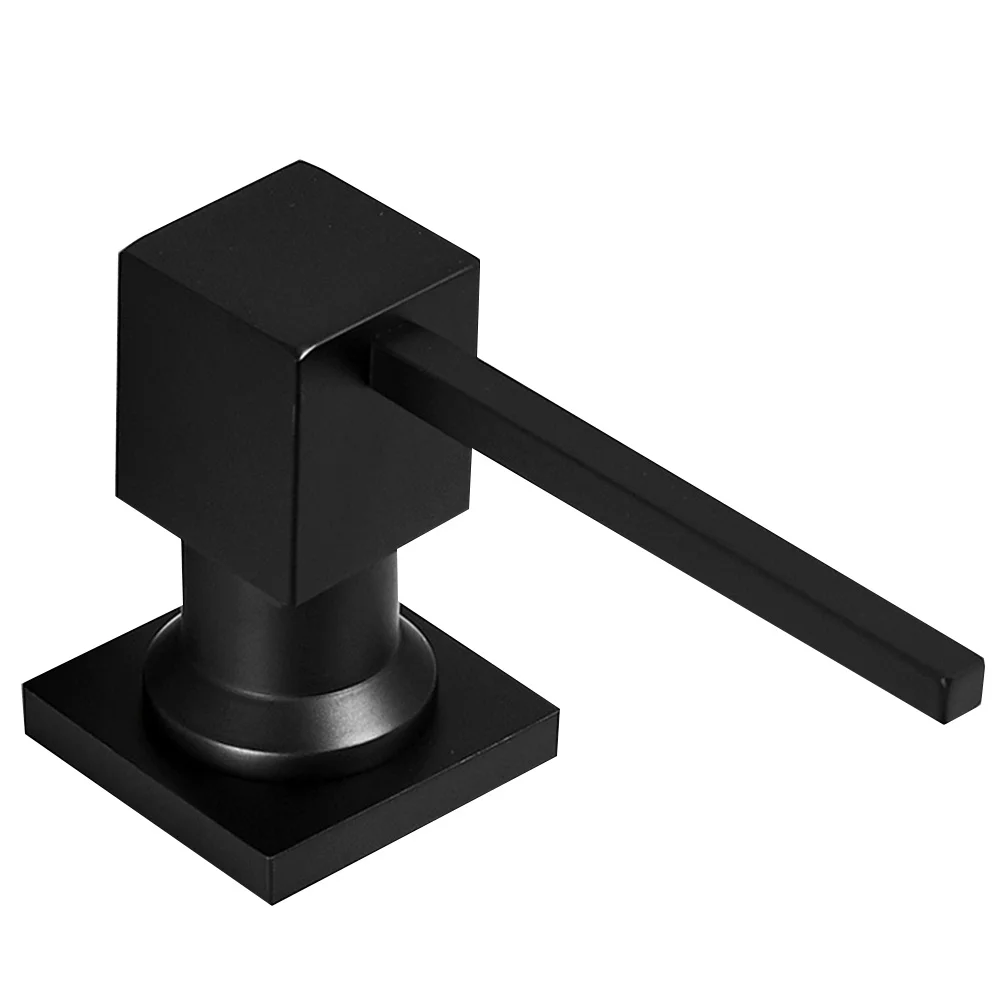 

1Pcs Copper Nozzle Soap Dispenser High Quality Reusable Sink Pump for Hand Shampoo Bath Gel Kitchen Bathroom Use Black