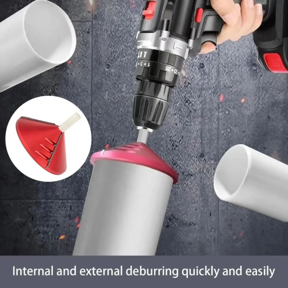 

Comfortable Operation PVC Deburring Tool Remove Pipe Burrs Efficient Chamfering Pipe Chamfer Tool Ergonomic Designs