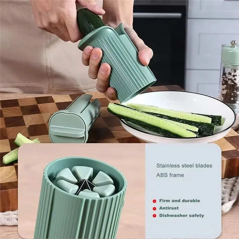 ABKW-Multifunctional Kitchen Gadget - Vegetable And Fruit Slicer, Cutter, Grater - Essential Tool For Every Home Cooker