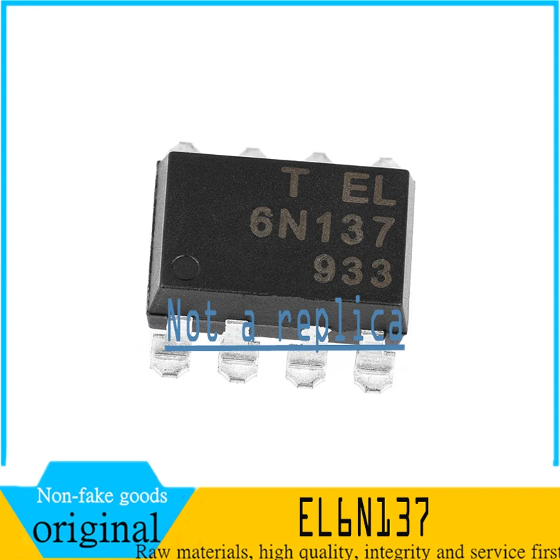 

50PCS brand new imported SMD optocoupler EL6N137 DIP8 EL6N137S (TA) SOP8 high-speed optocoupler