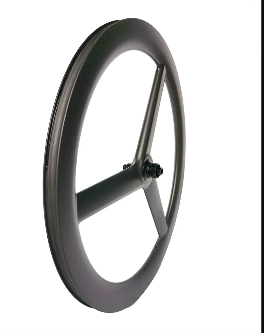 Disc Brake Center Lock 700C 3 Spokes 28mm Width Full Carbon Bicycle Wheelset Tri Spoke Wheels Clincher Rims for Road Bike