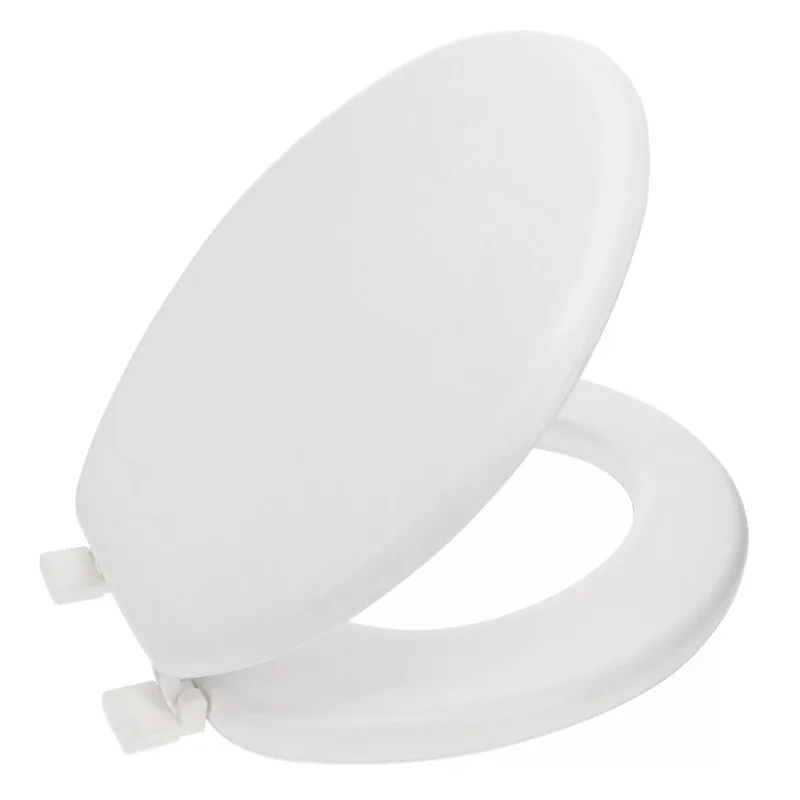 

Elongated Soft Toilet Seat for Stylish Bathroom Décor, , White