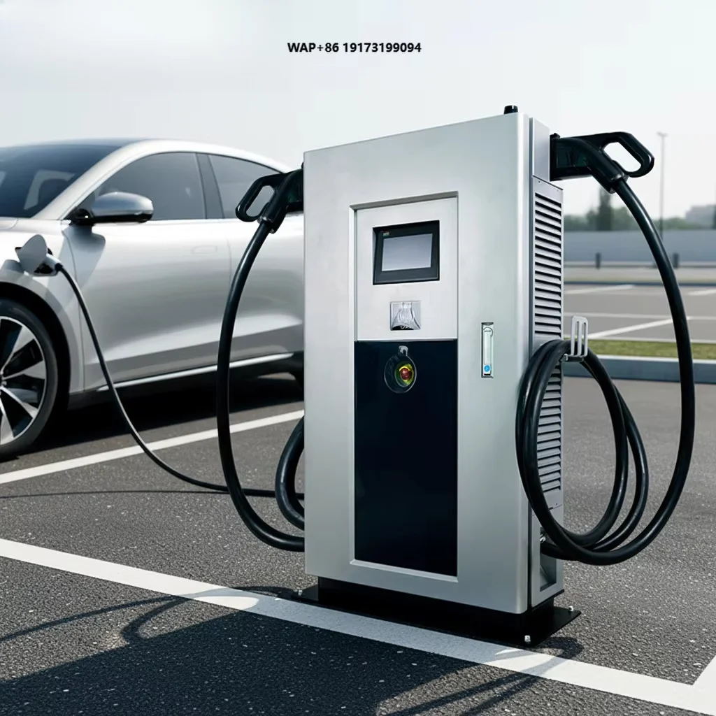 상업용 OCPP2.0 40kW CCS1 NACS CHAdeMO 전기차 충전기, 모델 3용 DC 충전소