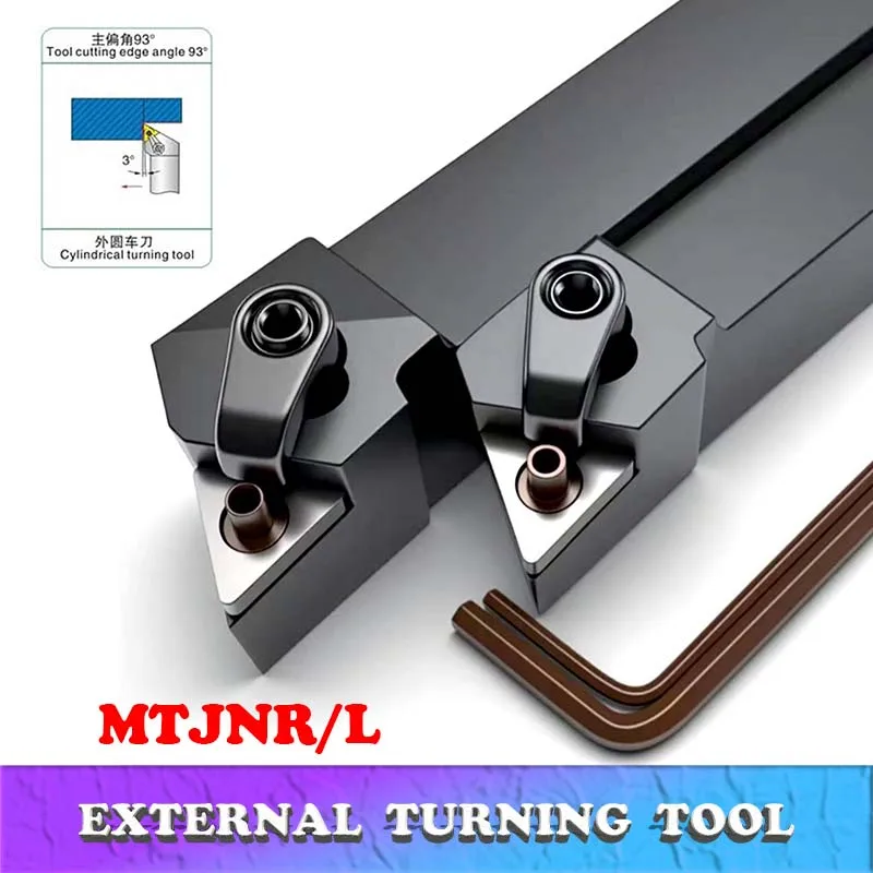 

High Quality MTJNR1616 MTJNR2020 MTJNR2525 Lathe Bar CNC Cutting Tool MTJNR/L External Turning Tool Holder Lathe for metal