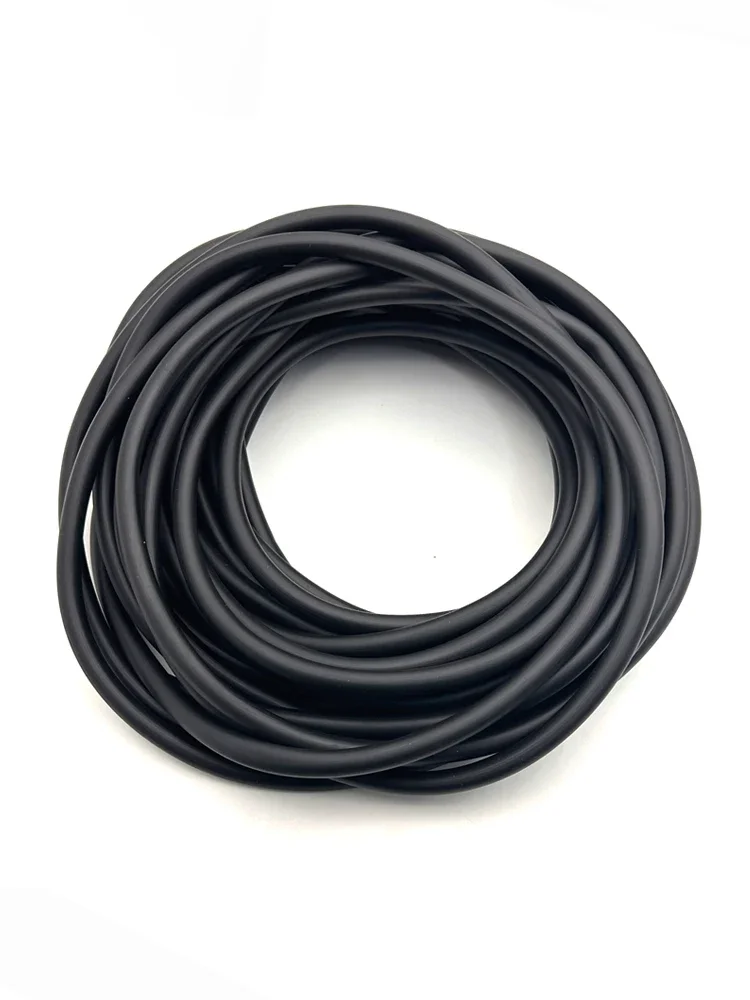 Tuyau en caoutchouc nitrile ID 2 2,5 3 4 4,5 5 6 7 8 10 13 16 19 mm NBR, tube flexible résistant à l'huile et à l'usure, tuyau d'huile pour voiture/machine