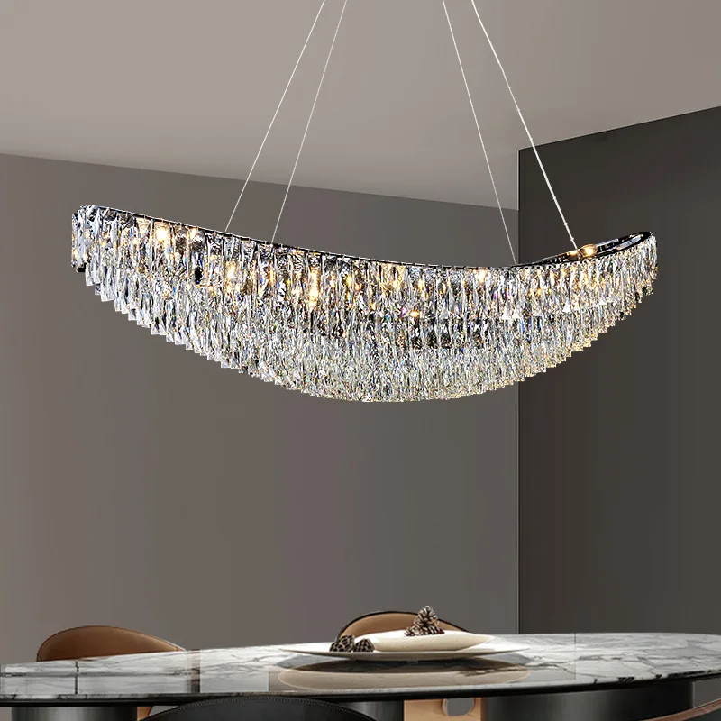 مطعم الثريا الإيطالية الخفيفة الراقية مصمم الغلاف الجوي غرفة الطعام الإبداعية مطعم جديد