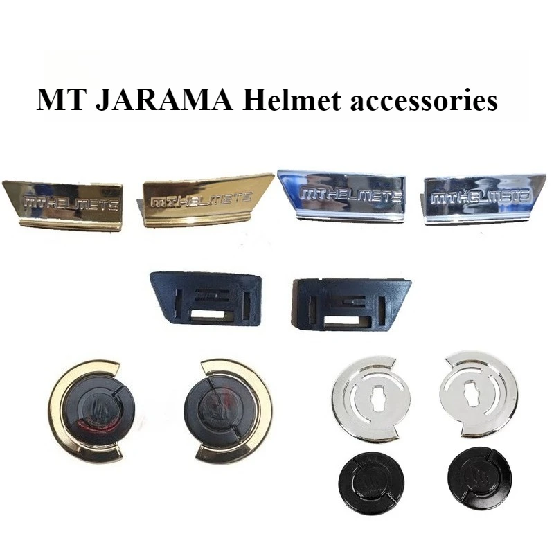 

A pair MT JARAMA HELMET fasten buckle shield fasten buckle for MT-V-32 visor original MT parts，Helmet accessories