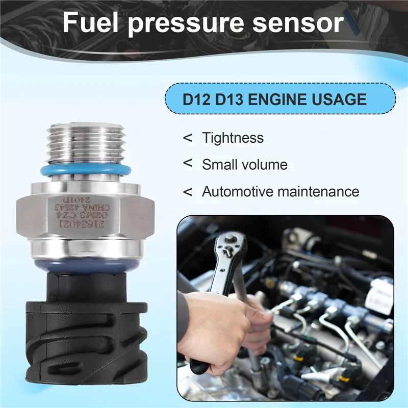 AU28-Sakelar Sensor Tekanan Bahan Bakar Minyak untuk Truk Volvo Penat D12 D13 FH 21634021