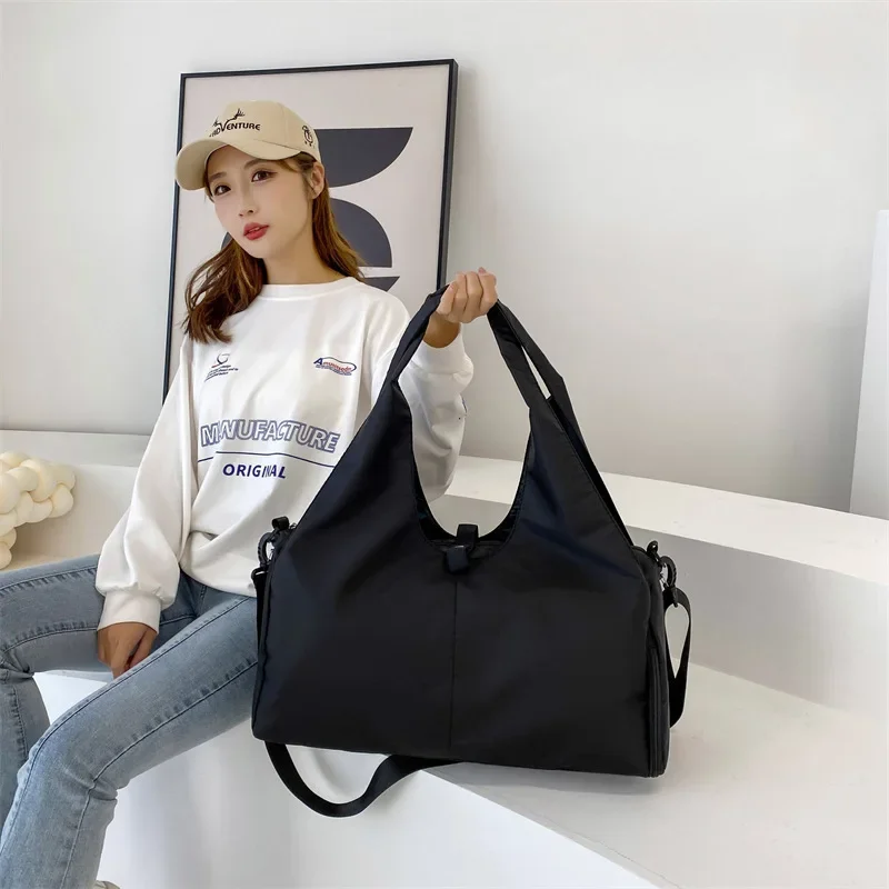 Nuova borsa da yoga, borsa sportiva e fitness da donna, borsa per bagagli a mano, borsa da viaggio durevole di grande capacità