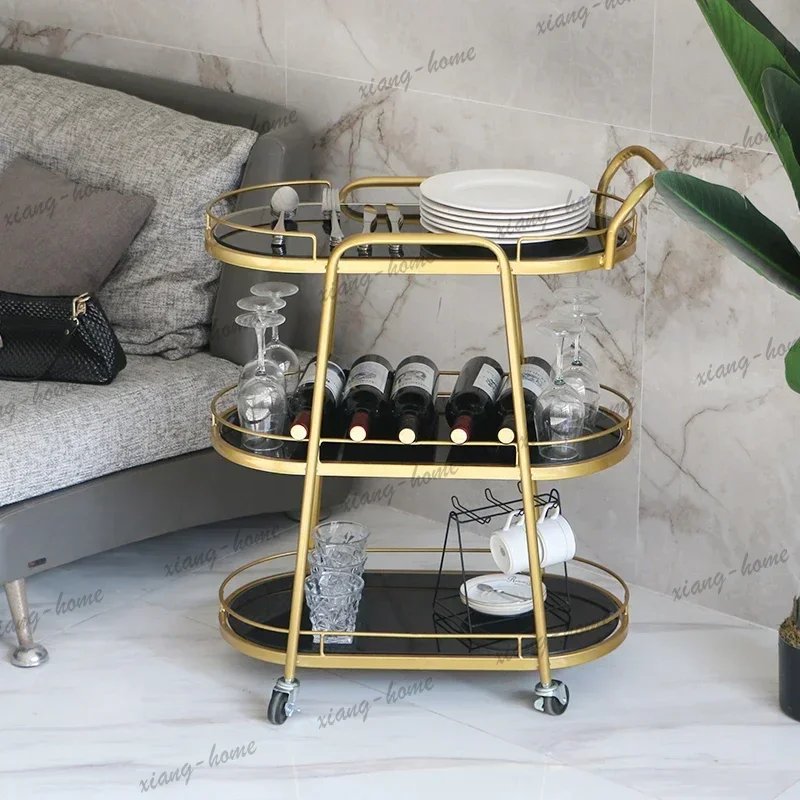 Factory Direct Beauty Salon Nordic Rolling Cart Specific Medical Designers SPA Salon Trolley Utility Salon Furniture Carrinho Mu