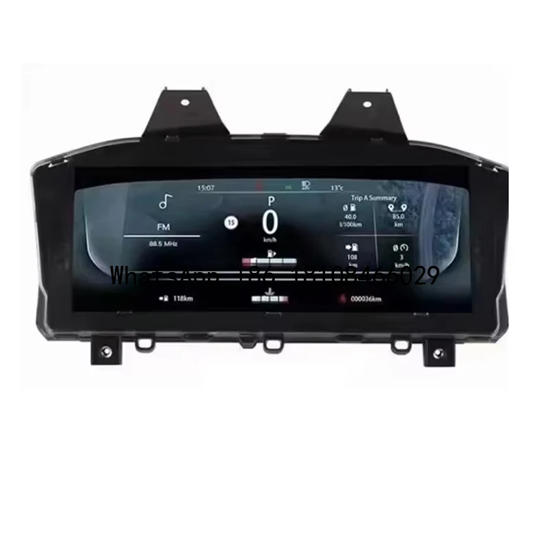 

12.3 Inch LCD Digital Cluster Instrument Panel Speedometer Dashboard Carplay 1 Year for Land Rover Range Rover Evoque 2014-2018