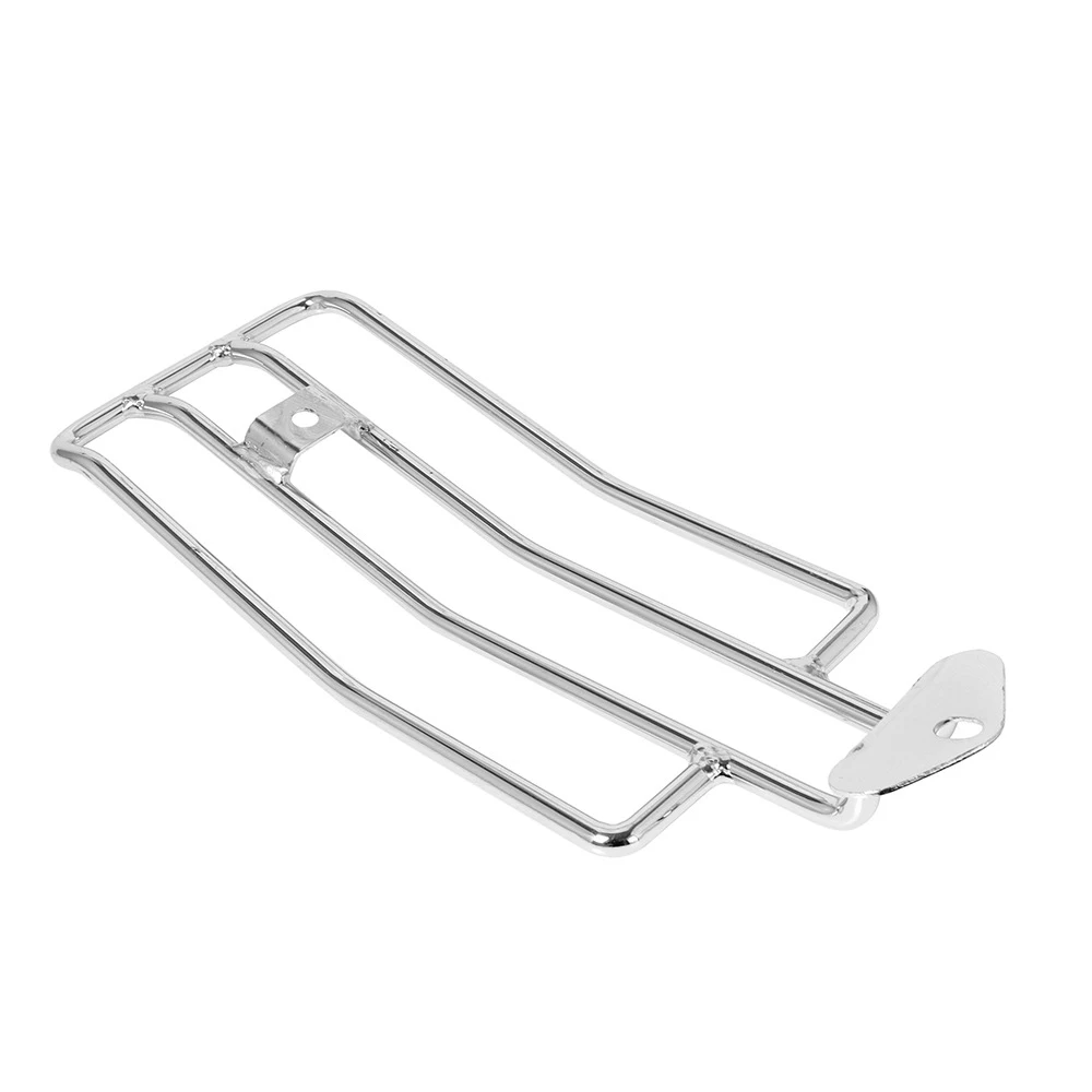 For Harley Sportster Iron XL883 XL1200 X48 Custom Roadster Chrome Black Motorcycle Long Luggage Rack