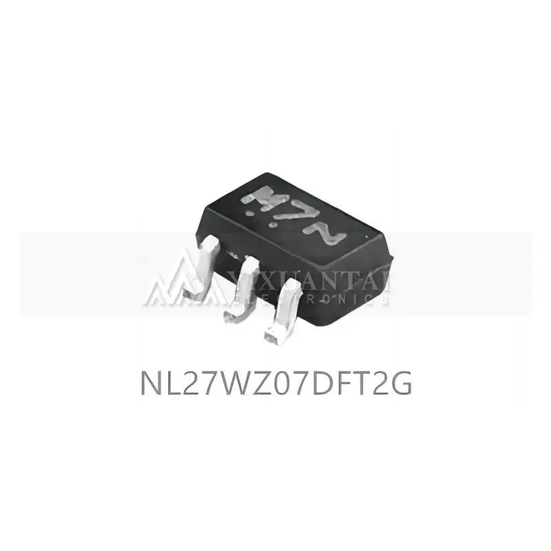 บัฟเฟอร์ทริกเกอร์ SCHMITT NL27WZ07DFT2G 10ชิ้น/ล็อต1-CH CMOS แบบไม่กลับด้าน5-PIN SC-88A T/R ใหม่