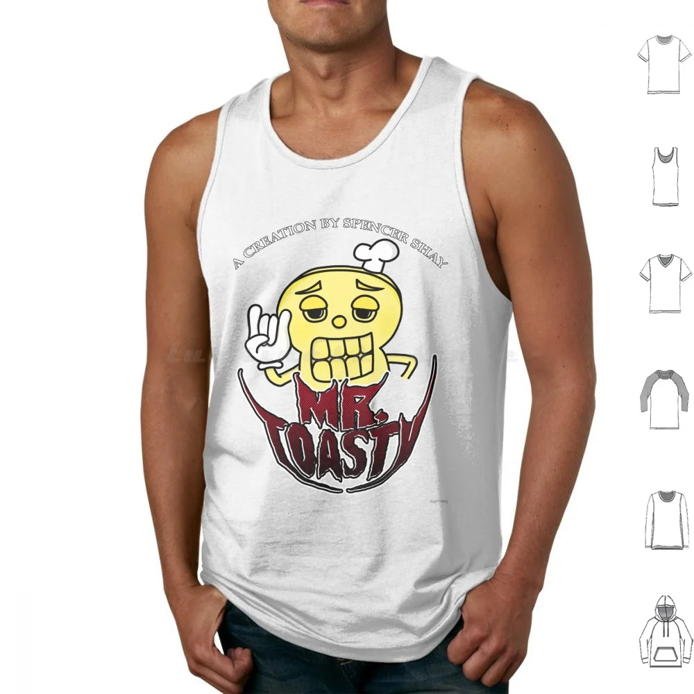 

Mr Toasty Tank Tops Print Cotton Mr Toasty Spencer Shay Jerry Trainor Icarly I Carly Nick Carly Shay Carly Toasty Freddie