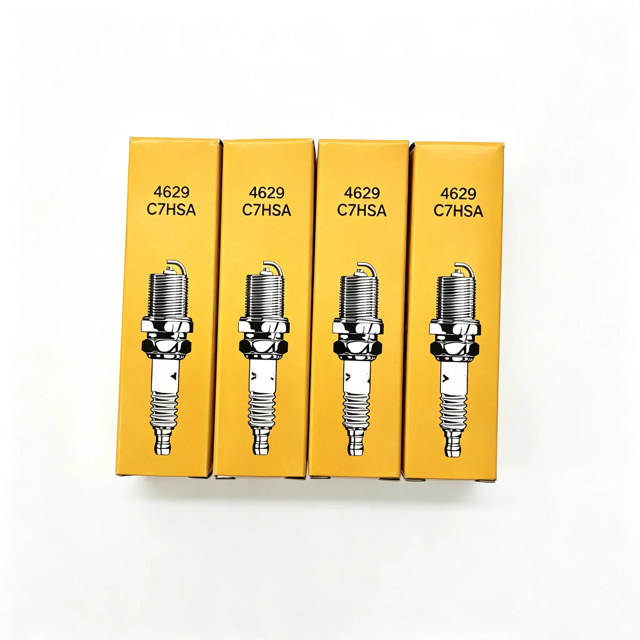 1/4/8PCS Motorcycle Spark Plug C7HSA 4629 Standard Ignition Plug For 50cc‑150cc Scooter Dirt Bike ATV Quad Replacement Part