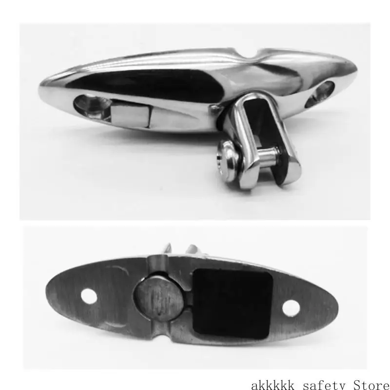 

XXFF Stainless Steel Quick RELEASE Deck Hinge Mount Bimini Top Marine Hardware