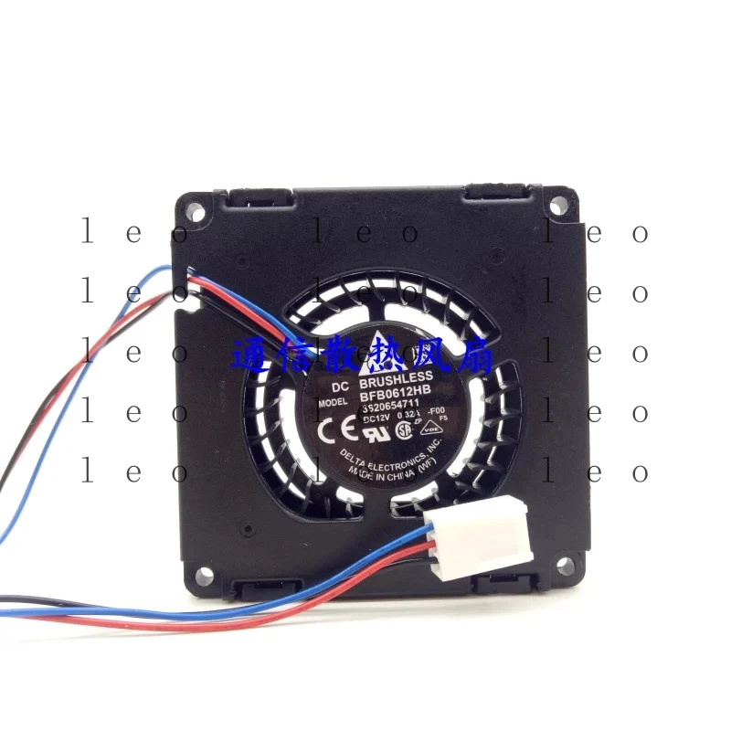 1PCS for Delta BFB0612HB 12V DC 0.32A 3-wire 6cm cooling fan 6015