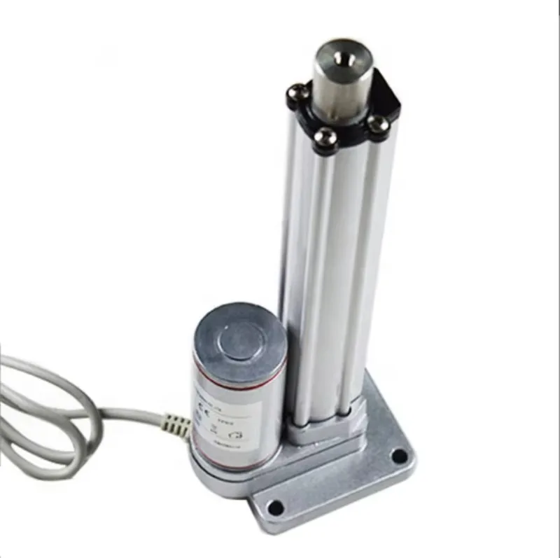 

Водонепроницаемый IP54 150 мм ход 1000N сила 12 В 24 В двигатель постоянного тока линейный привод