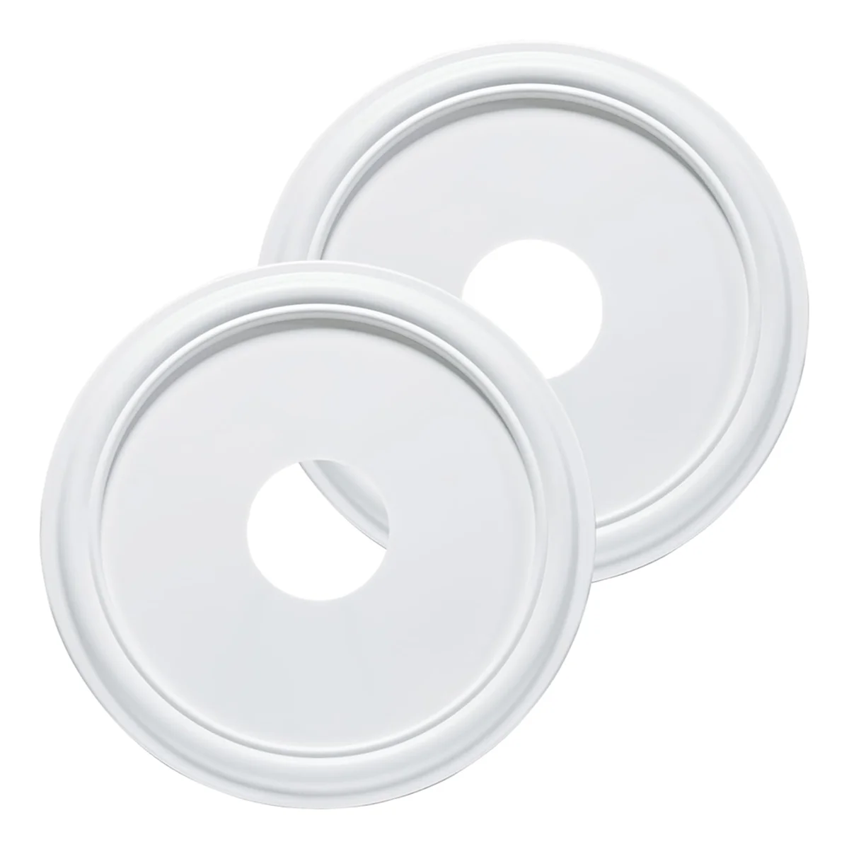 

A002 Формованный потолочный медальон из полиуретана для светильников и потолочных вентиляторов, 13x4x1-1/8 дюйма (OD X ID X P) (подходит для навесов до 10-1/2 дюйма)