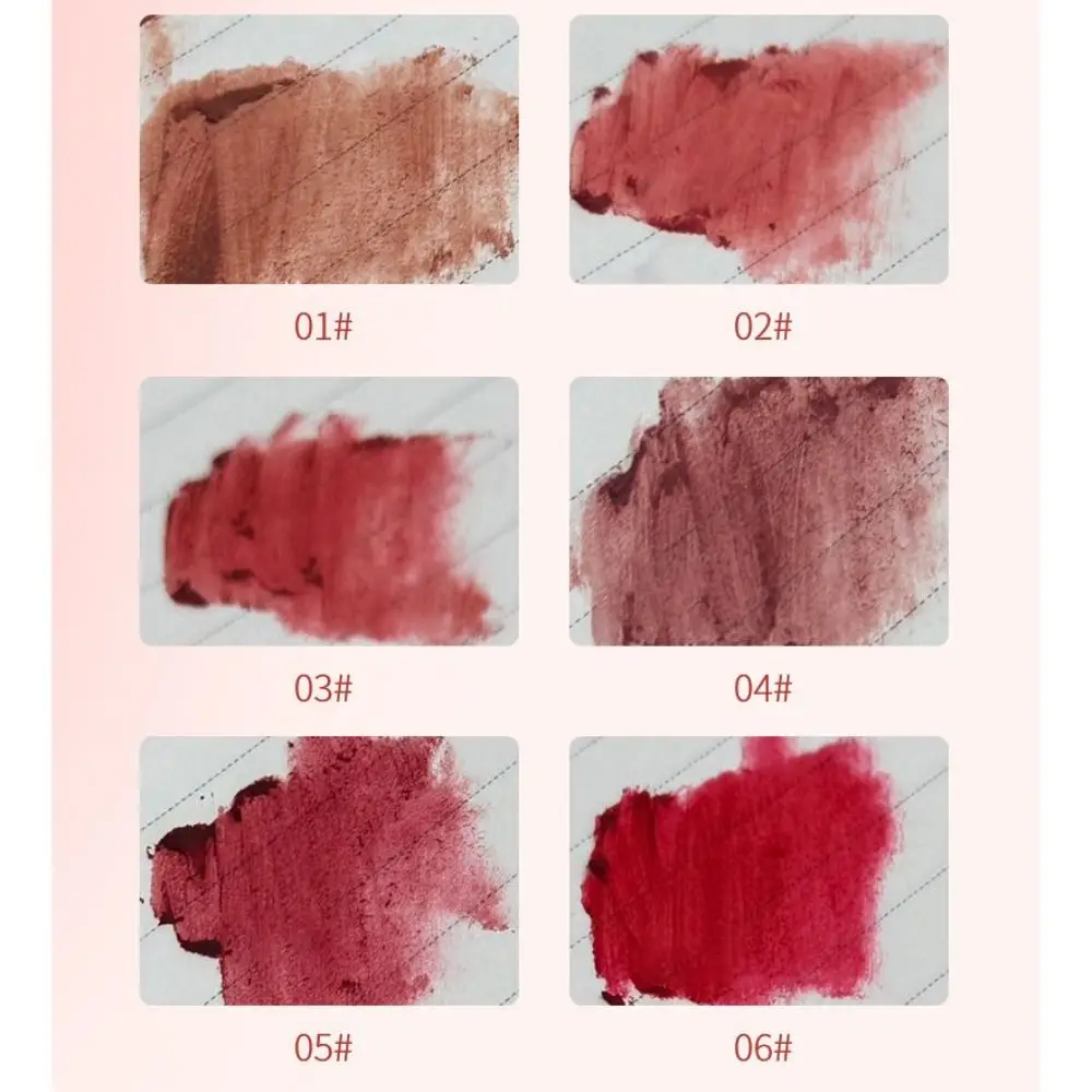 Nuovo set di balsamo per labbra idratante impermeabile con lucidalabbra antiaderente per la cura delle labbra