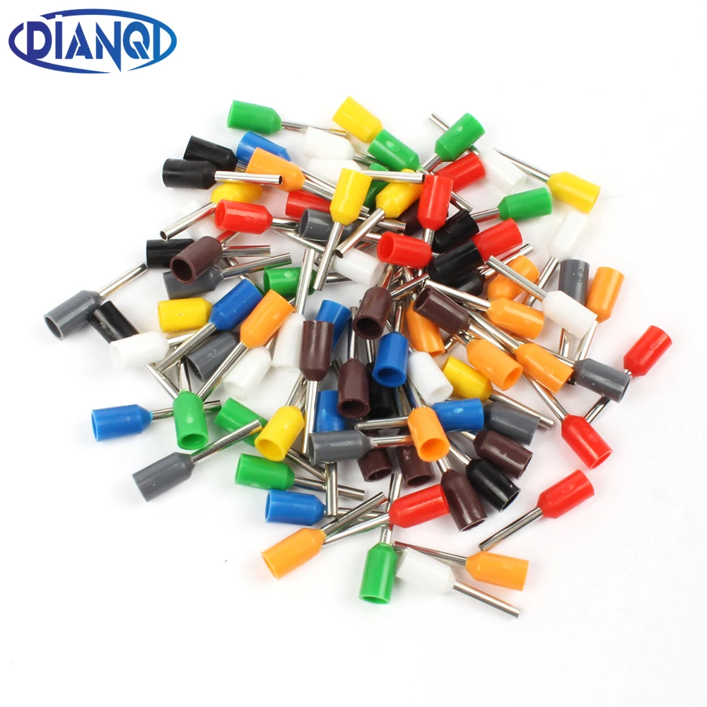 E0508 Tube insulating Insulated terminals 0.5MM2 Cable Wire Connector  Insulating Crimp Terminal 1000PCS/Pack Connector E-