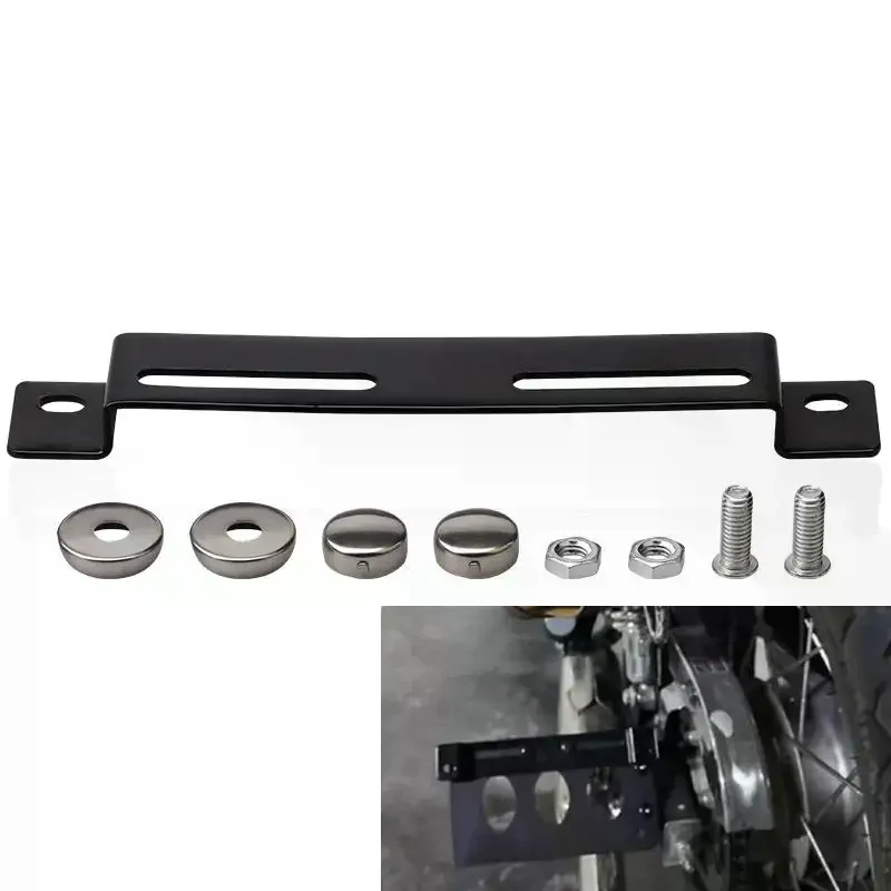 Kennzeichenhalter Rahmen Motorräder Zahlen Platten Feste Halterung Universelles Modifikationszubehör