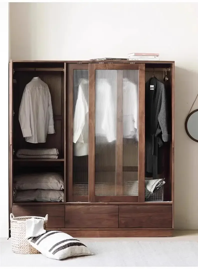 Three Doors Wardrobes Closet Cheap Drawers Organizer Adult Wardrobes Closet Space Saving Guarda Roupas Furniture Home
