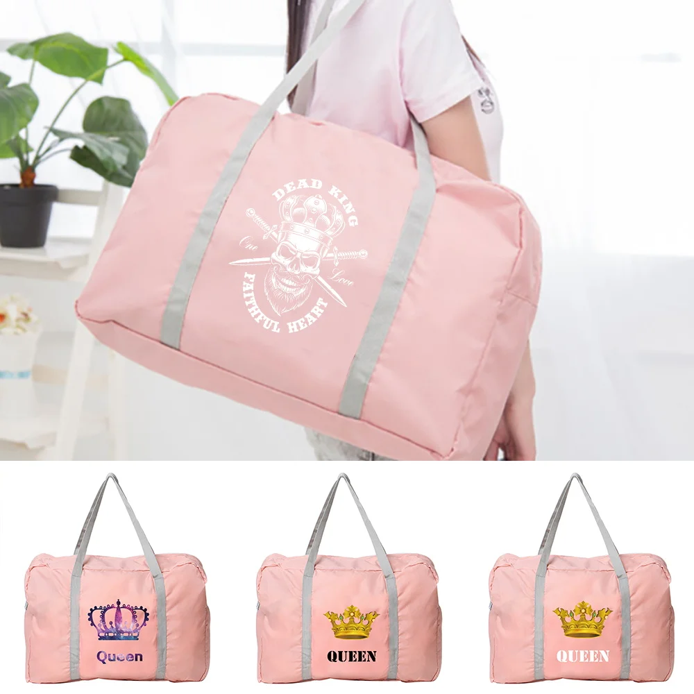 

Handheld Travel Bag Essential for Holiday Outings Casual Portable Foldable Travel Business Large Capacity Duffel Bag