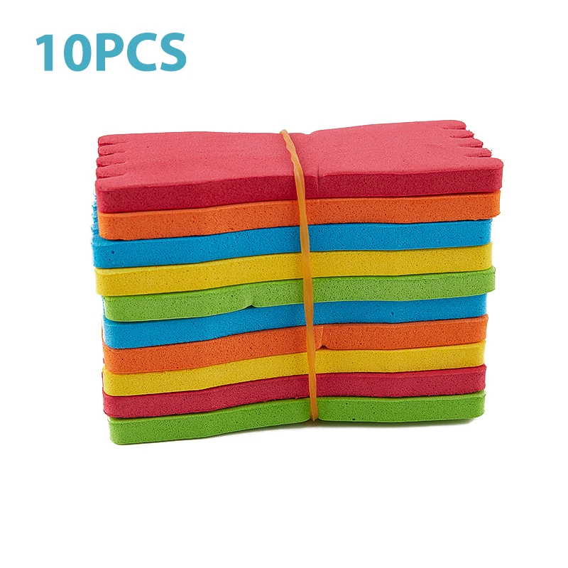 10Pcs High Quality EVA Foam Fish Winding Storage Boards Line Fishing Lure Trace Wire Holder Multi-Color