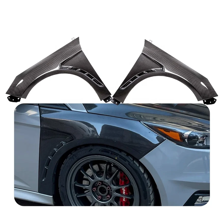 

Вентилируемое переднее крыло из углеродного волокна, подходит для Focus RS Hatchback 2016 2017 2018