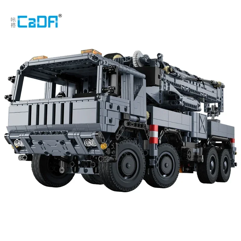 

2686PCS MOC Remote Control Military Crane Truck Building Blocks Fire Rescue Armored Crane DIY Toy Gift for Children