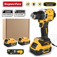 Cordless Drill for DIY & Professionals | 65N.M High Torque, Variable Speed 0 - 2000 RPM |Suitable for Dewalt 20V Batteries